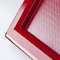 M&T Displays Opti Frame 5 in. X 7 in. Poster Size 0.55 in. Red RAL 3020 Profile, Mitred Corner, w/Back Support UCP145R157x2990 - alternate 4